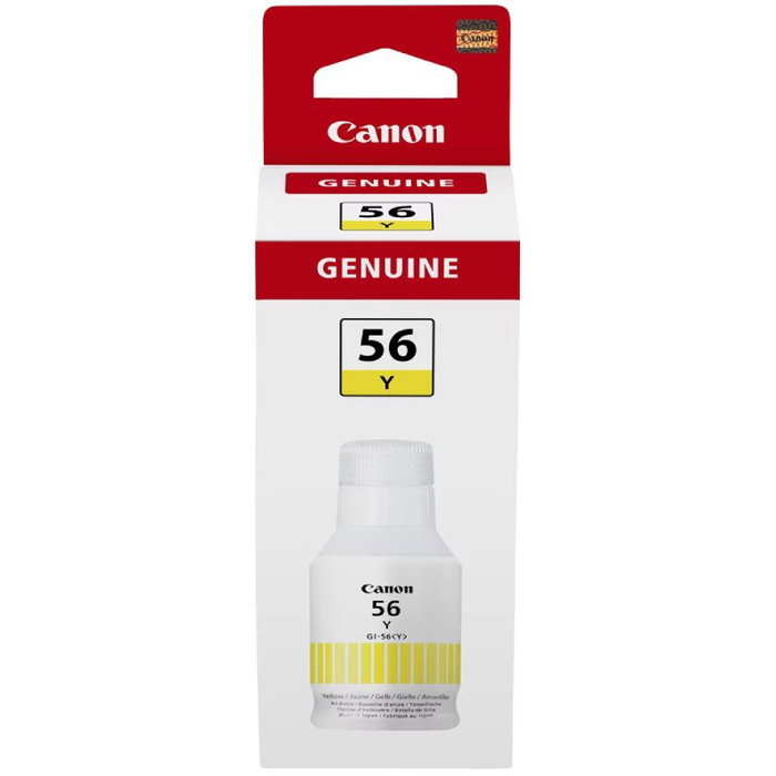 Canon Botella de Tinta GI-56Y Amarillo Canon Botella de Tinta GI-56Y Amarillo